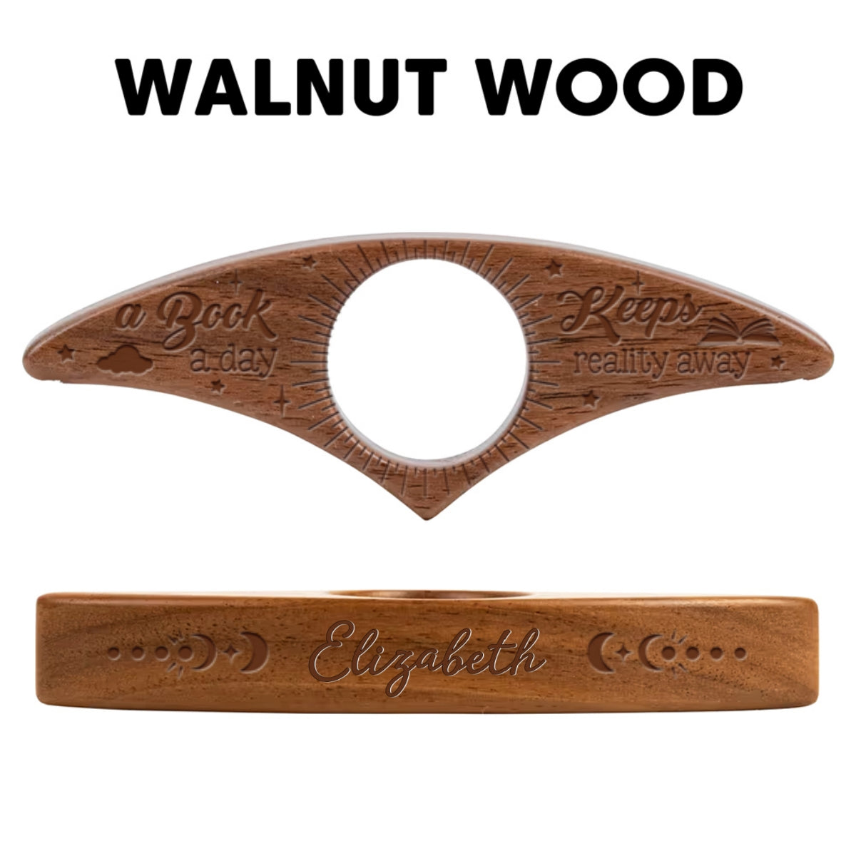 đź“–Book Lover - Personalized Custom Book Page Holder