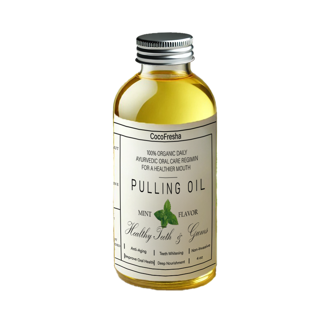 Transform Your Facial Contours with Powerful Organic Coconut Oil Pulling 4 OZ