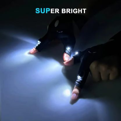 🎄Christmas Sales 49% OFF - 🔥🔥Hands-Free LED Half Finger Gloves
