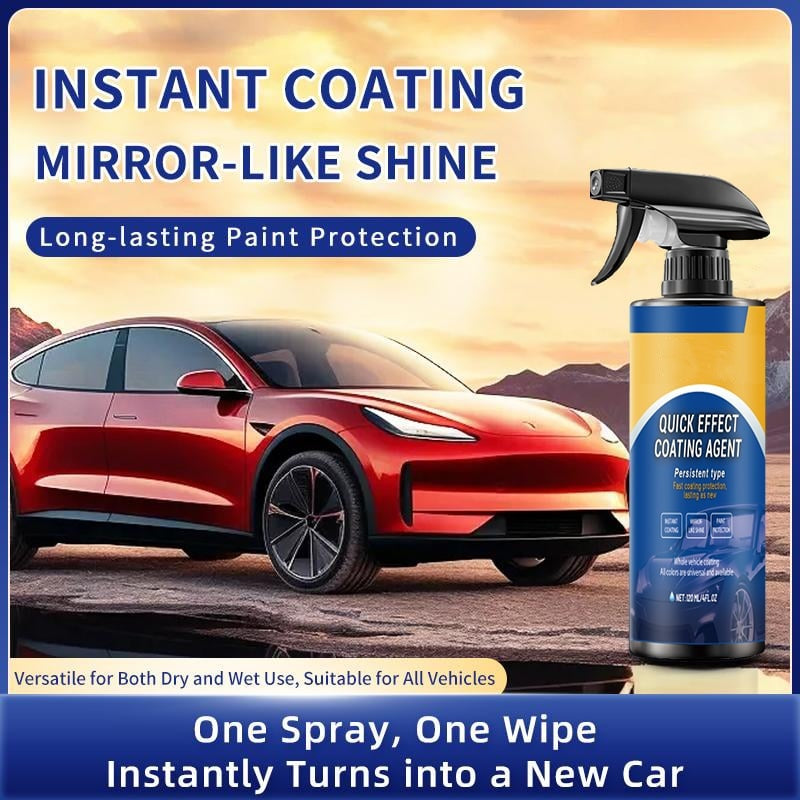 🏆Flash Sale⚡ 50K+ SOLD!🔥Advanced Car Quick - Acting Coating Agent Spray（🔥Buy 2 Get 1 Free）