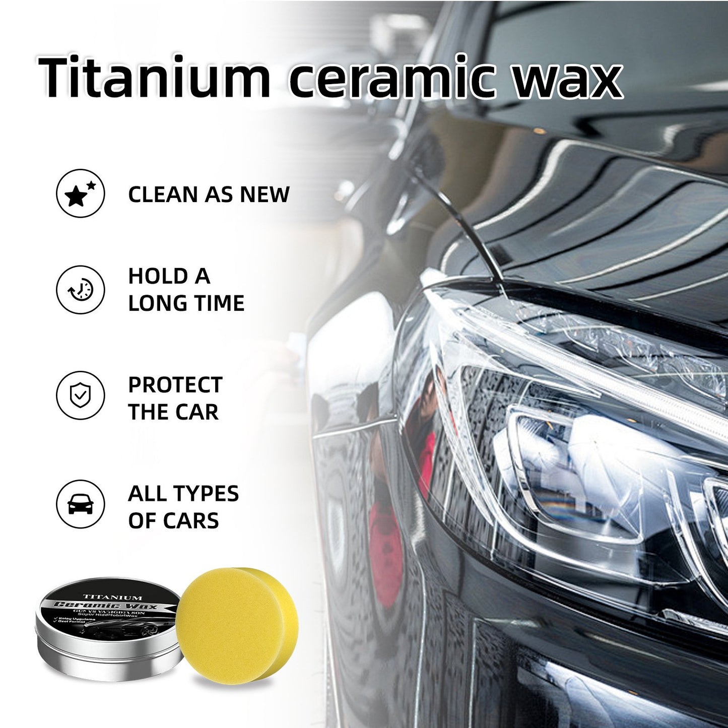 ✨LAST DAY ONLY 49% OFF🔥🚗 Titanium Ceramic Wax Cream