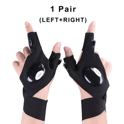 🎄Christmas Sales 49% OFF - 🔥🔥Hands-Free LED Half Finger Gloves