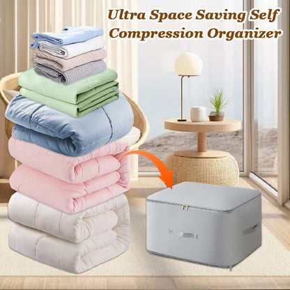🏆Flash Sale⚡ 50K+ SOLD!🔥Ultra Space Saving Self Compression Organizer