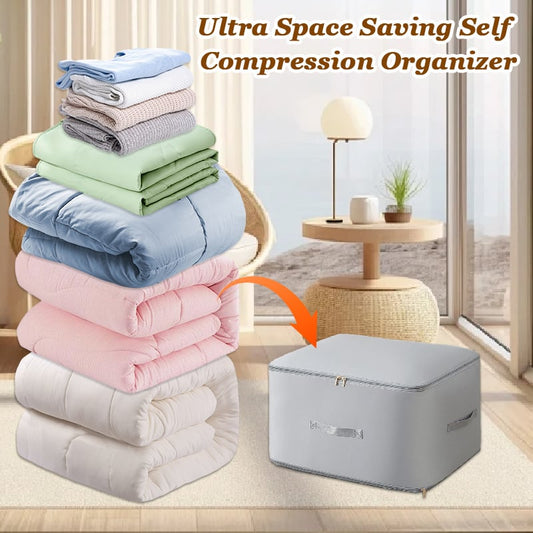 🏆Flash Sale⚡ 50K+ SOLD!🔥Ultra Space Saving Self Compression Organizer