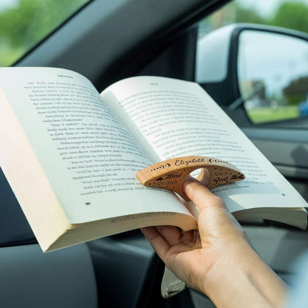 📖Book Lover - Personalized Custom Book Page Holder