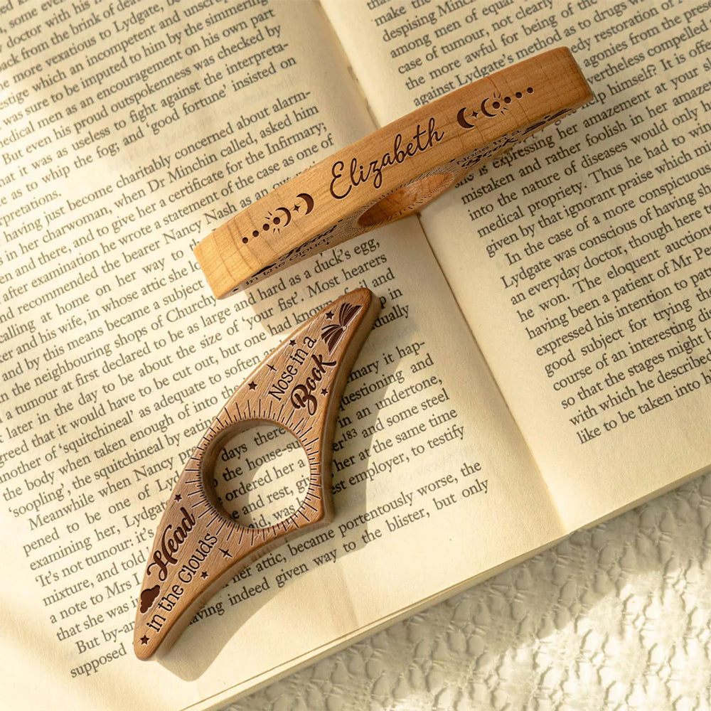 📖Book Lover - Personalized Custom Book Page Holder