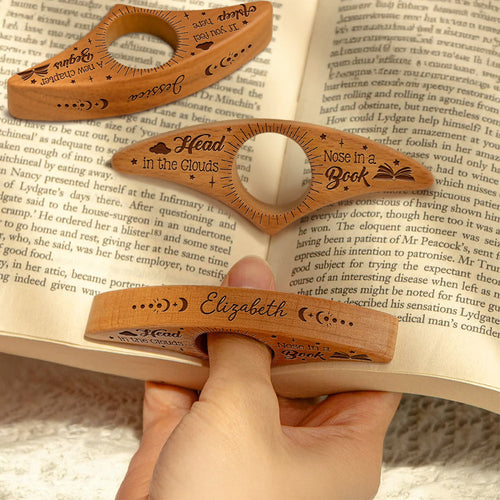 📖Book Lover - Personalized Custom Book Page Holder