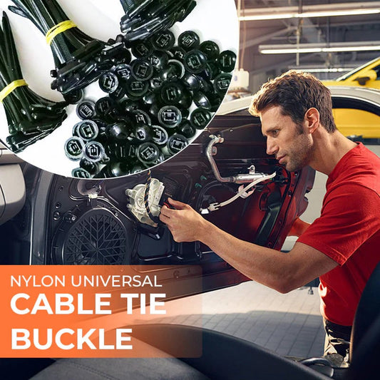 🏆Flash Sale⚡ 50K+ SOLD!🔥Nylon Universal Cable Tie Buckle
