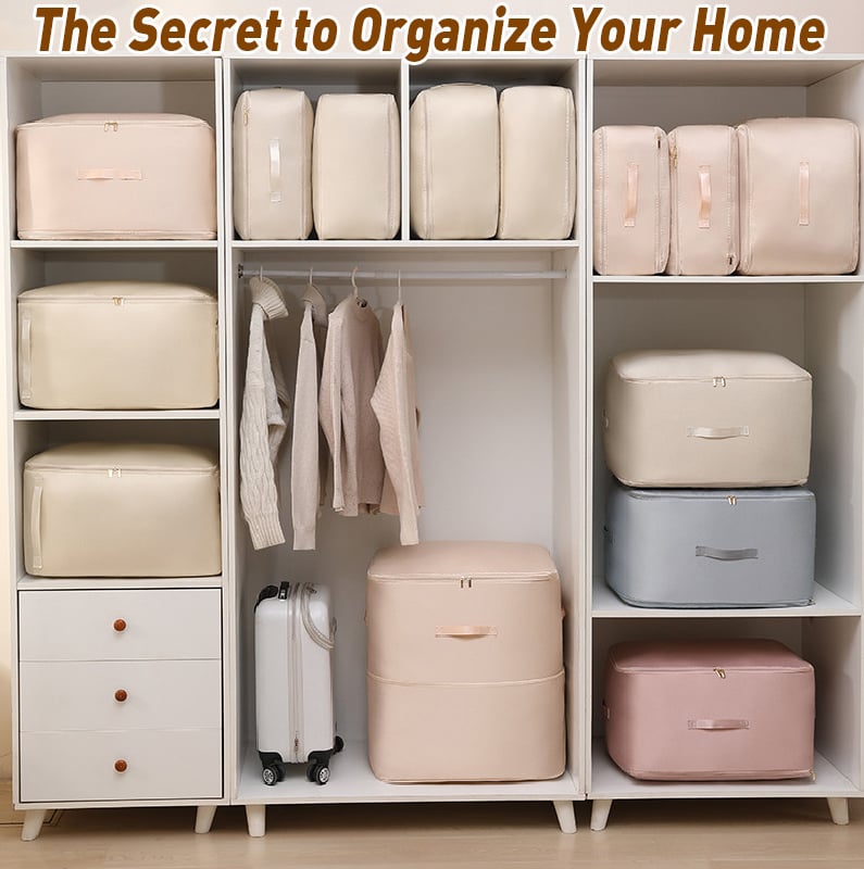 🏆Flash Sale⚡ 50K+ SOLD!🔥Ultra Space Saving Self Compression Organizer